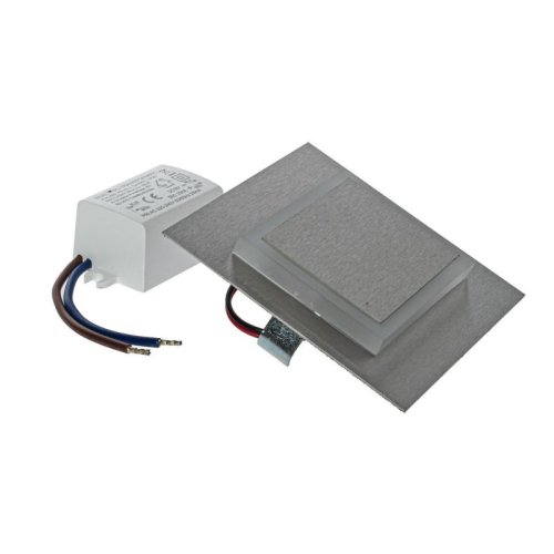 Oprawa schodowa LED DECO, kolor biały, w stylu nowoczesnym, moc 0,6W