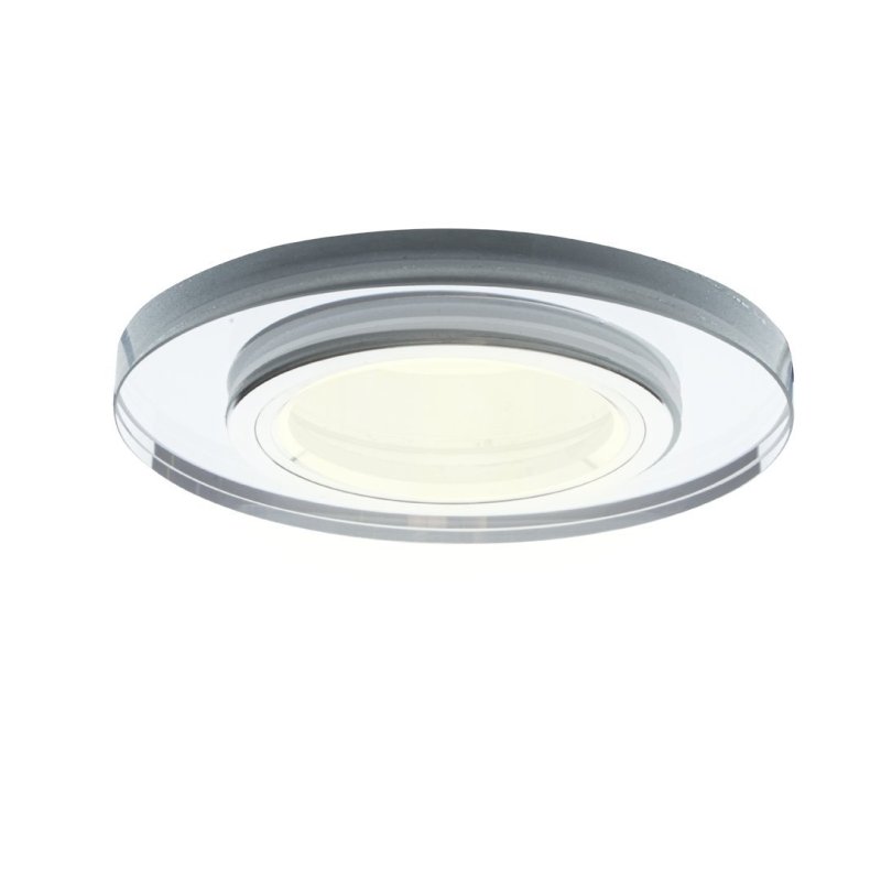 Oczko sufitowe LED, kolor chrom, stopień ochrony IP20