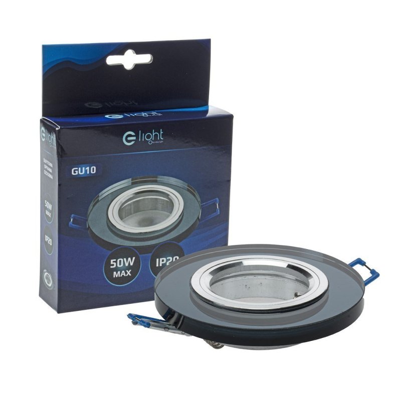 Oczko sufitowe LED, kolor czarny, stopień ochrony IP20