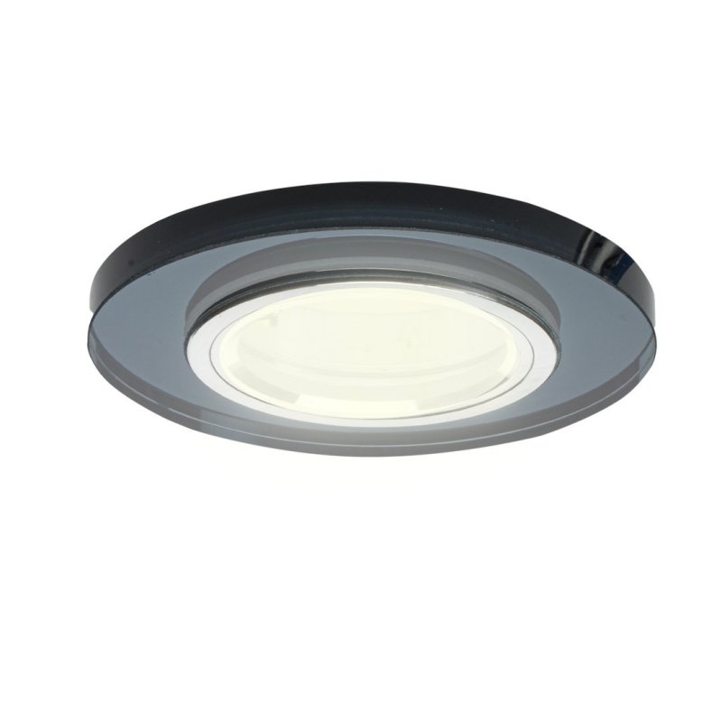 Oczko sufitowe LED, kolor czarny, stopień ochrony IP20