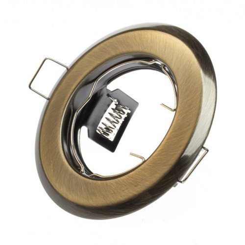 Oczko sufitowe LED w kolorze mosiądzu, do salonu, kuchni, pokoju