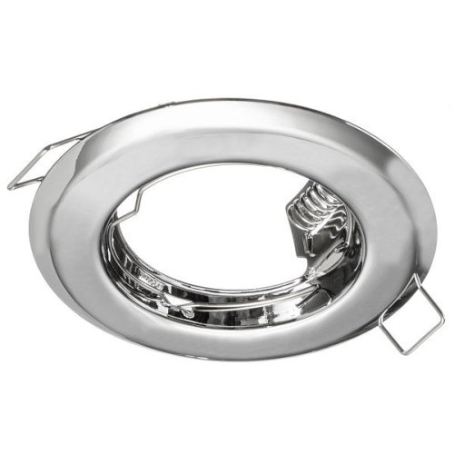 Oczko sufitowe LED  w kolorze chrom, do salonu, kuchni, pokoju