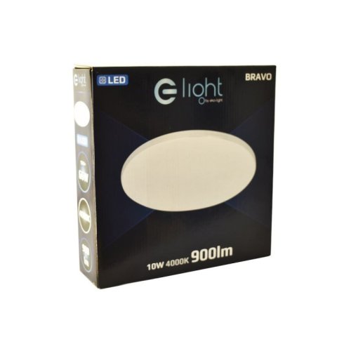 Lampa LED plafon sufitowy BRAVO, w kolorze białym, styl nowoczesny, moc 10W