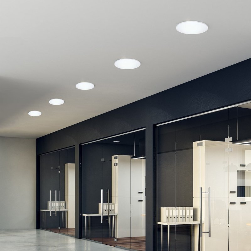 Lampa LED plafon sufitowy BRAVO, biały, styl nowoczesny, moc 20W