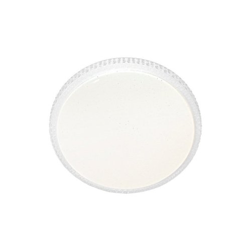 Lampa LED plafon sufitowy z pilotem CRUZ, biały, nowoczesny, ściemnialny