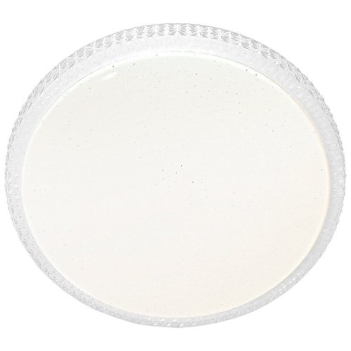 Lampa LED plafon sufitowy z pilotem CRUZ, biały, nowoczesny, ściemnialny