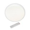Lampa LED plafon sufitowy z pilotem CRUZ, biały, nowoczesny, ściemnialny