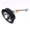 Lampa podtynkowa sufitowa oprawa wpuszczana LED REDONDO, czarna, GU10