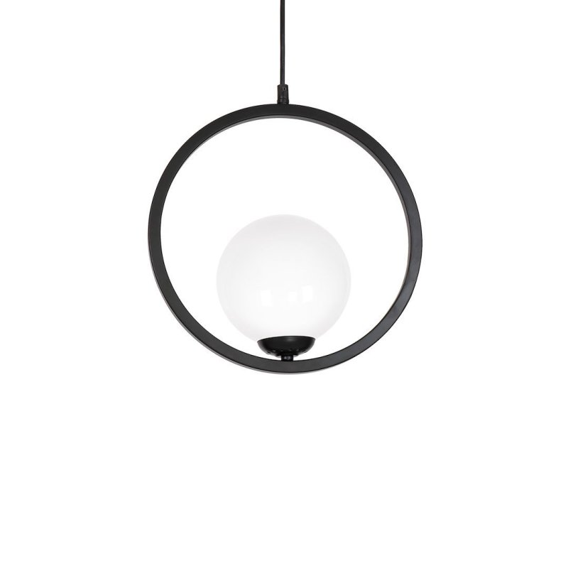 Lampa wisząca sufitowa żyrandol BOSTON, w kolorze czarnym, do jadalni