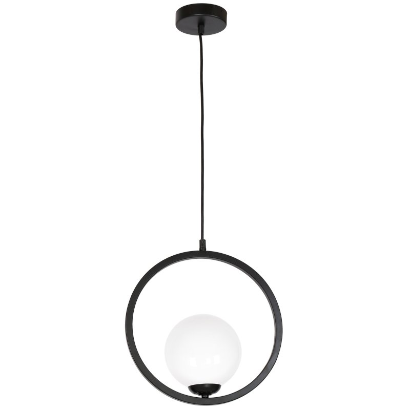 Lampa wisząca sufitowa żyrandol BOSTON, w kolorze czarnym, do jadalni