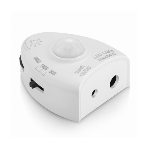 Taśma LED z czujnikiem ruchu, do podświetlania łóżka, 2W, barwa ciepła, pasek 120cm