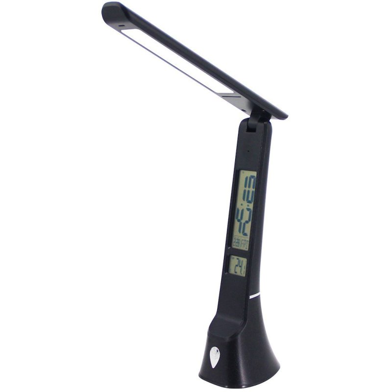 Lampa biurkowa LED TORI, w kolorze czarnym, wysokość 30 cm, moc 5W