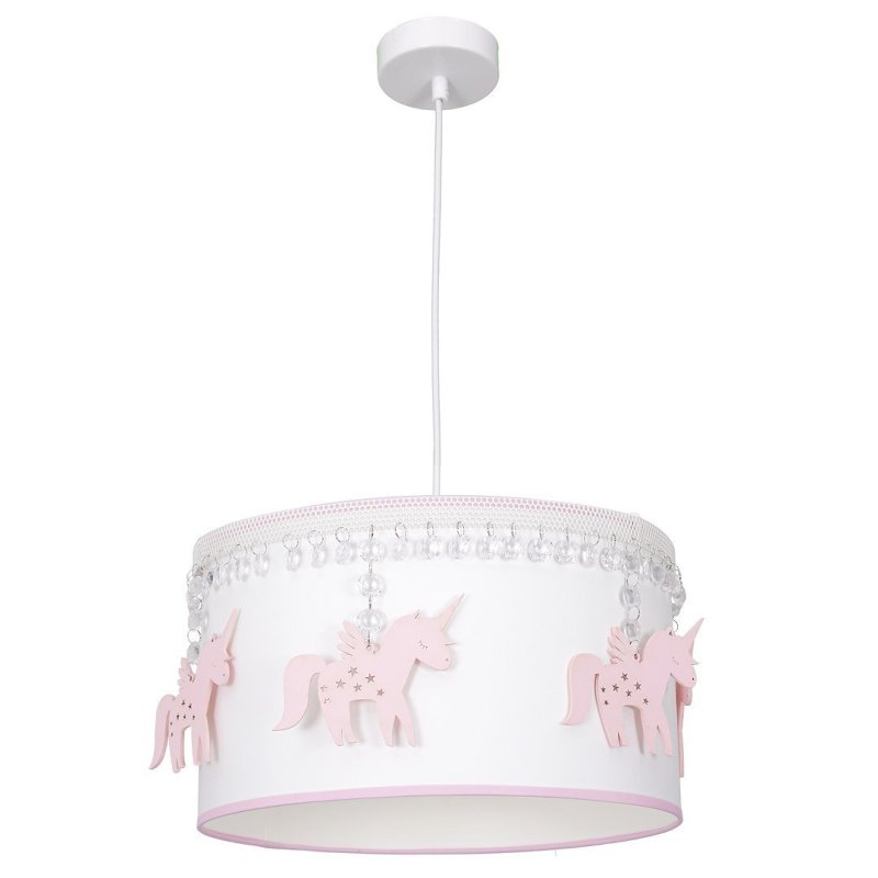Lampa wisząca sufitowa żyrandol UNI, w kolorze białym, do jadalni i salonu