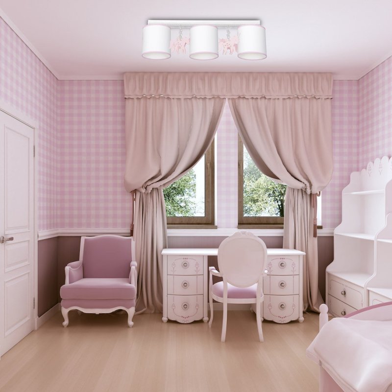 Lampa sufitowa plafon UNI, biały, nowoczesna, do salonu, potrójna, E27