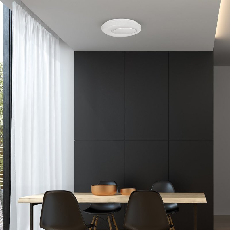 Lampa LED plafon sufitowy BONO, w kolorze białym, styl nowoczesny, moc 52W