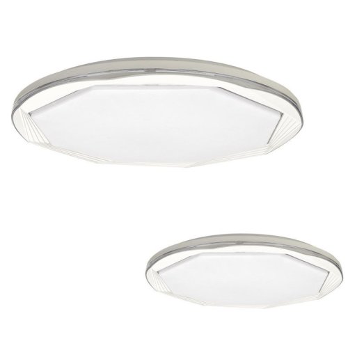 Lampa LED plafon sufitowy OPTIMA, w kolorze białym, styl nowoczesny, moc 52W