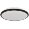 Lampa LED plafon sufitowy TERMA, w kolorze czarnym, styl nowoczesny, moc 24W