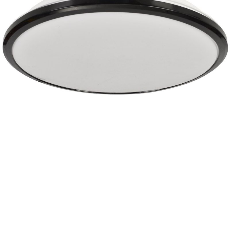 Lampa LED plafon sufitowy TERMA, w kolorze czarnym, styl nowoczesny, moc 24W