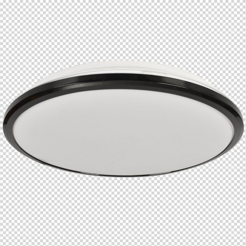 Lampa LED plafon sufitowy TERMA, w kolorze czarnym, styl nowoczesny, moc 24W
