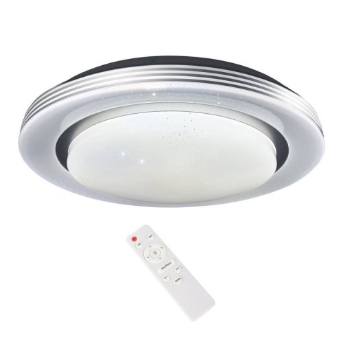 Lampa LED plafon sufitowy KELLY, w kolorze białym, styl loft, moc 48W