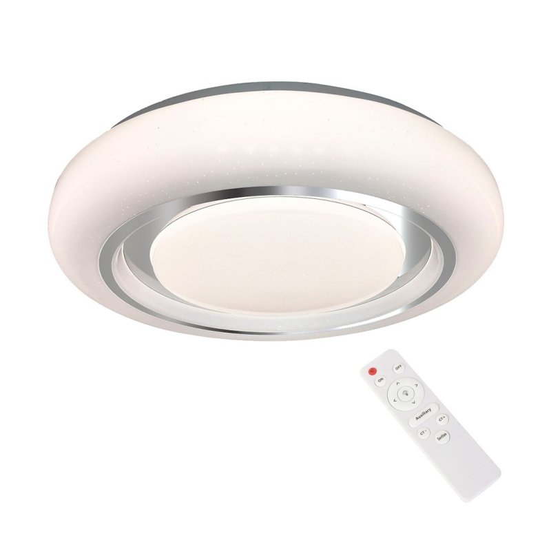 Lampa LED plafon sufitowy MEGAN, biały, styl nowoczesny, moc 48W