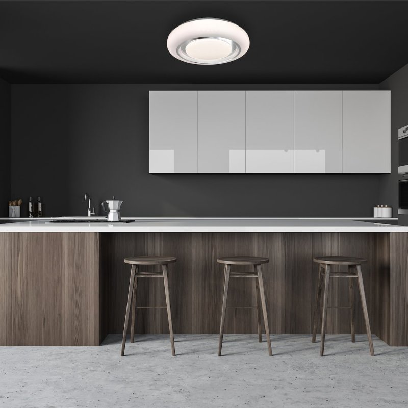 Lampa LED plafon sufitowy MEGAN, biały, styl nowoczesny, moc 48W