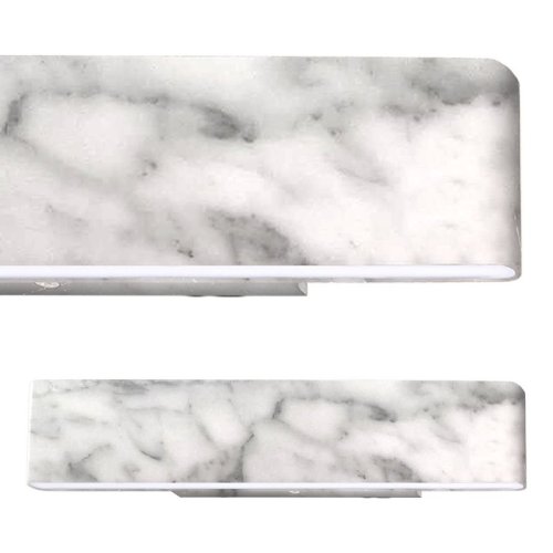 Kinkiet lampa ścienna LED PIERCE, w kolorze białym, do salonu i sypialni