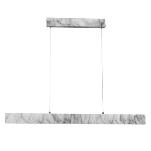 Lampa wisząca sufitowa żyrandol LED PIERCE, w kolorze białym, do jadalni i kuchni