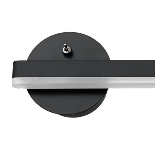 Kinkiet lampa ścienna LED SYDNEY, czarny, do salonu i sypialni