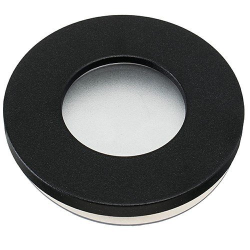 Oczko sufitowe okrągłe LED, kolor czarny, stopień ochrony IP44