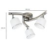Lampa sufitowa żyrandol o szerokości 60 cm pasująca do każdego wnętrza Lampa sufitowa żyrandol o szerokości 60 cm pasująca do każdego wnętrza