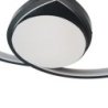 Lampa sufitowa plafon LED FOCUS, czarny, nowoczesna, do salonu