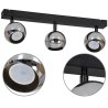 Lampa sufitowa na listwie 3-płomienna regulacja kąta padania światła