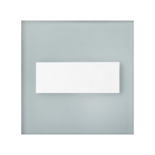 Lampa schodowa LED LUMI, kolor biały, barwa ciepła, moc 0,6W