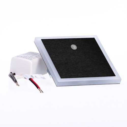 Oprawa schodowa LED z czujnikiem EVO, kolor czarny, w stylu loft, moc 0,6W