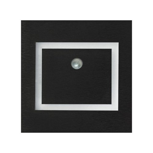 Oprawa schodowa LED z czujnikiem EVRA, kolor czarny, w stylu nowoczesnym, moc 0,6W