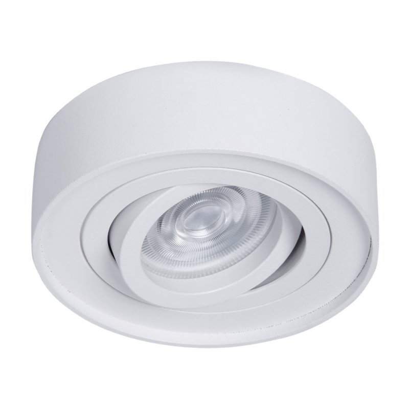 Lampa podtynkowa oprawa sufitowa wpuszczana LED NUSA, w kolorze białym