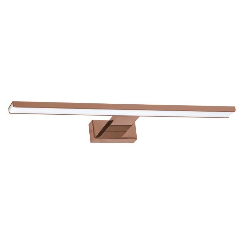 Kinkiet lampa ścienna LED SHINE, w kolorze rose gold, do salonu i sypialni