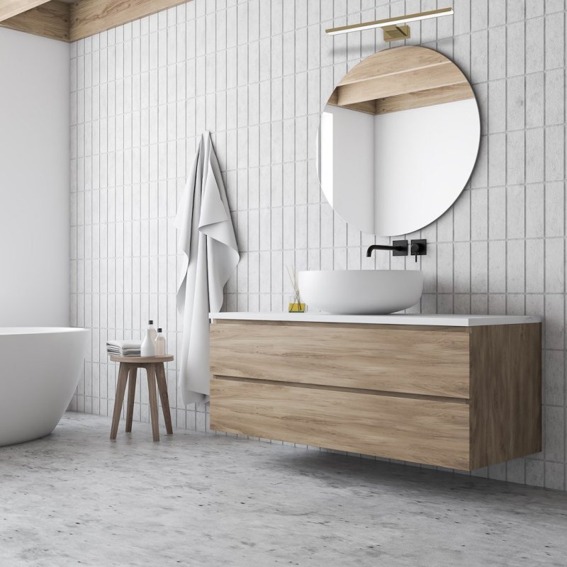Kinkiet lampa ścienna LED SHINE, mosiądz, do salonu i sypialni, moc 13,8W