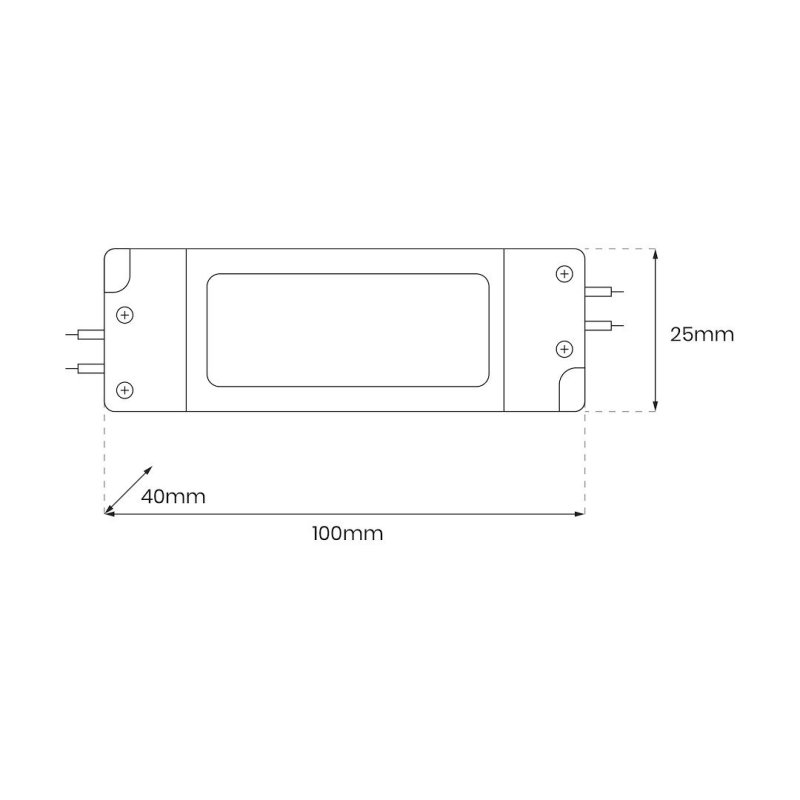 Zasilacz LED, stopień ochrony IP20, moc 15W