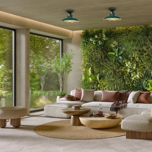 Lampa sufitowa plafon FELIX, w kolorze zielonym/złotym, styl loft, do salonu