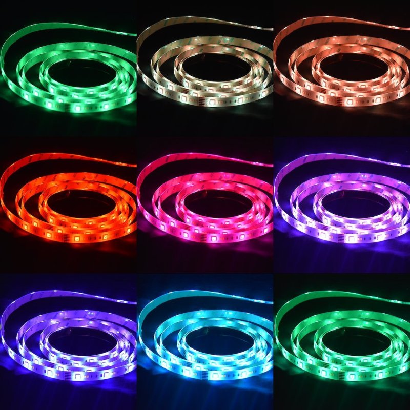 Zestaw taśma LED RGB WI-FI 5M SMART TUYA IP65 + CCT + DIM 12V