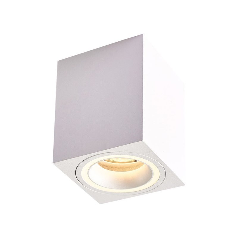 Lampa natynkowa LED BIMA, kolor biały, do kuchni, łazienki, salonu, GU10