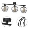 Solidna Metalowa Czarna Lampa Loft Edison Solidna Metalowa Czarna Lampa Loft Edison
