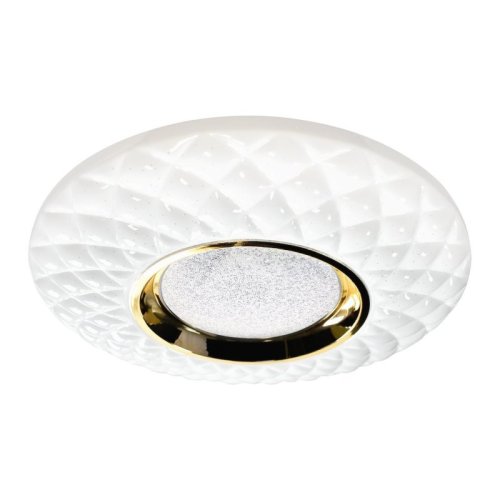 Plafon sufitowy lampa LED z pilotem TOKYO, w kolorze złotym, styl nowoczesny, moc 48W