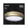 Lampa LED plafon sufitowy GEA, w kolorze złotym, styl nowoczesny, moc 36W