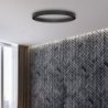 Szyna natynkowa ROUND MAGNETIC śr. 900mm LED, kolor czarny