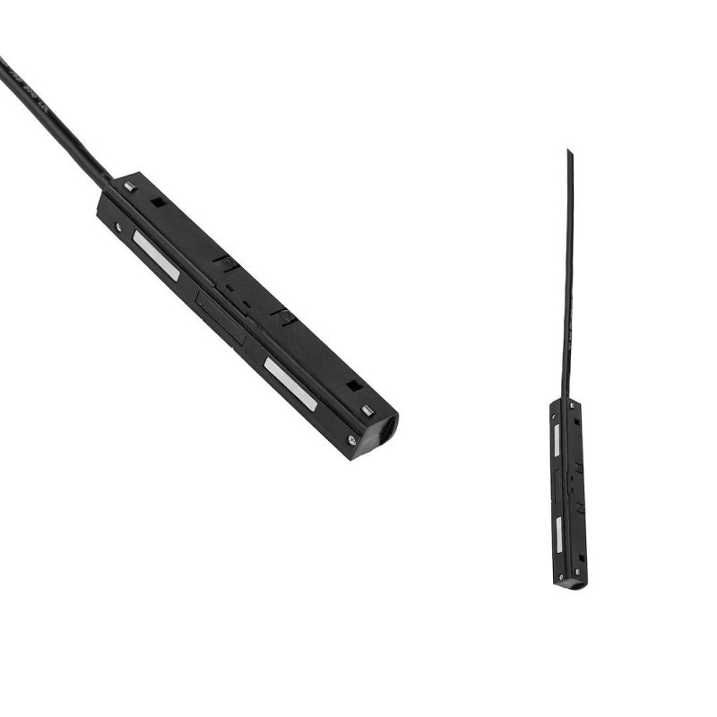 Łącznik z kablem jednostronny śr. 900mm LED, kolor czarny
