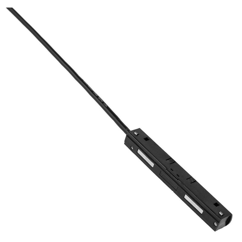 Łącznik z kablem jednostronny śr. 900mm LED, kolor czarny