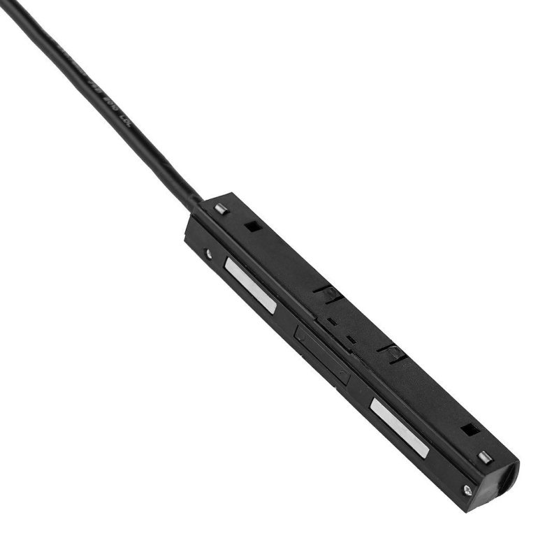 Łącznik z kablem jednostronny śr. 900mm LED, kolor czarny